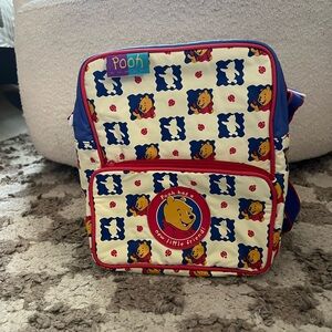 Winnie the Pooh Bear Vintage Patterned Diaperbag
